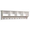Prepac 60" Hanging Entryway Shelf, White