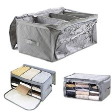 JinsChen 1PC Non-Woven Clothes Blanket Organizers Heavy Fabric Space