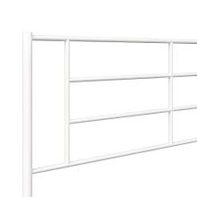 REALROOMS Praxis Metal Bed, Full Size Frame, Small Space, Under Bed Storage