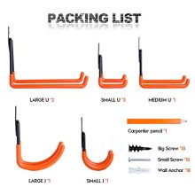 Chasstoo Garage Storage Hooks and Hangers, Heavy Duty Ladder Hooks