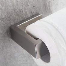 Fapully Four Piece Bathroom Accessories Set Stainless Steel Wall Mounted