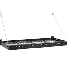 NewAge Products Pro Series Black 2 ft. x 4 ft. Wall Mounted Steel Shelf
