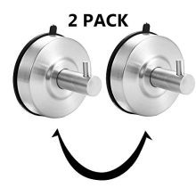 Heavy Duty Towel Hooks, Suction Cup Coat/Robe Clothes Hooks