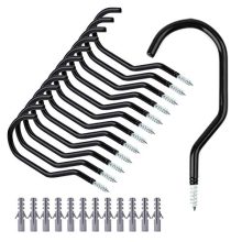 Faswin Heavy Duty Bike Storage Hooks Set, 12-Pack