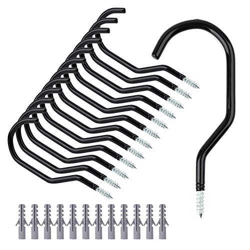 Faswin Heavy Duty Bike Storage Hooks Set, 12-Pack