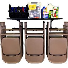 StoreYourBoard Chair Storage Rack and Storage Shelf, Folding and Beach Chair