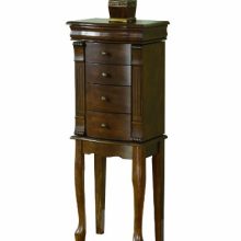 Powell Louis Philippe Jewelry Armoire, Walnut