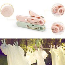 Plastic Clothespins, 32 Pack Laundry Clothes Pins Clips with Springs