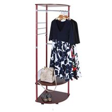 Aviat Coat Rack Free Standing Holder,Flexible Universal Pulley&Super Easy