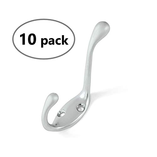 Ambipolar Heavy Duty Decorative Dual Coat Hook/Hat Hook - Wall Mounted