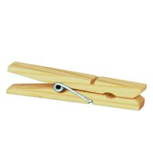 DecorRack Wooden Clothespins, Natural Wood Clothes Pegs, Arts and Craft Pins