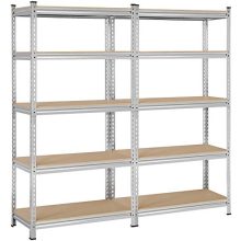 Yaheetech Heavy Duty 5-Tier Commercial Industrial Garage Shelving Unit Storage
