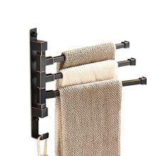 ELLO&ALLO Oil Rubbed Bronze Swing Out Towel Racks for Bathroom Holder