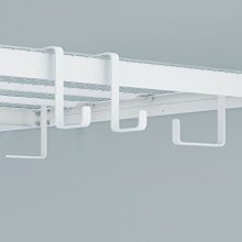 NewAge Products VersaRac White 4 Piece Accessory Kit, Garage Overheads