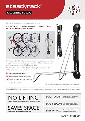 Steadyrack Bike Racks - Classic Rack - 4 Pack