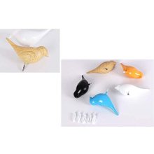 DesignSter Resin Bird Coat Hooks - Premium Creative Wall Mounted Birds