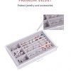 DreamGenius Jewelry Box - 2 Layer - Buckle Snap & Magnet Closure