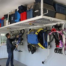 Garage Storage Organizer Racks Ceiling Overhead Drop Basement Heavy Duty