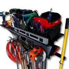 StoreYourBoard Garage Pro Tool Storage Rack, Equipment Organizer