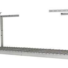 SafeRacks - 2x6 Overhead Garage Storage Rack - Height Adjustable Steel