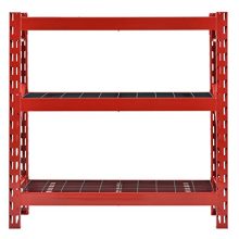 Muscle Rack 3-Shelf Welded Steel Garage Storage Shelving Unit