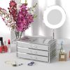 3-Drawer Acrylic Jewelry Box: Organize, Display, and Protect Your Treasures
