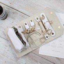Rampis Travel Jewelry Organizer - Portable Jewelry Roll for Travel
