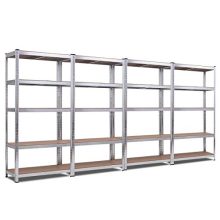Giantex 4 Pcs 5-Tier Storage Shelves, Garage Shelving Units, Tool Utility Shelves