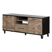 South Shore Valet TV Stand on Wheels