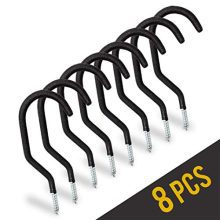 Heavy Duty Garage Hooks Storage - Ceiling Hook Wall Screw Bike Hangers