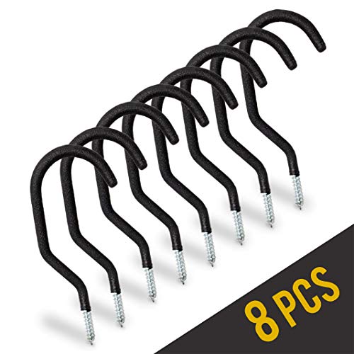 Heavy Duty Garage Hooks Storage - Ceiling Hook Wall Screw Bike Hangers