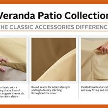 Classic Accessories Veranda Log Rack Cover, 4-Feet