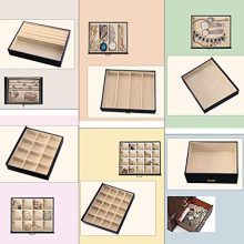 AKOZLIN Large Jewelry Box Organizer Functional Huge Lockable