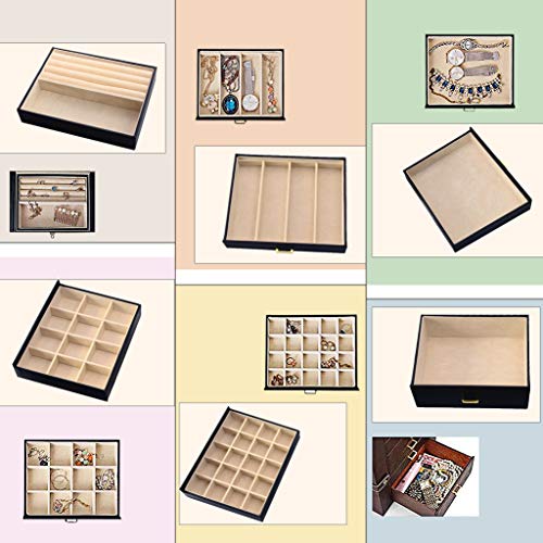 AKOZLIN Large Jewelry Box Organizer Functional Huge Lockable