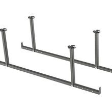 NewAge Products VersaRac Gray 2 Piece Accessory Kit, Garage Overheads