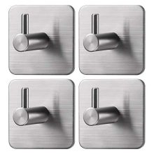 Jekoo Adhesive Hooks, Wall Hanger Towel Hooks Heavy Duty Hooks