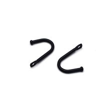 Antrader Early American Single Iron Hooks, Decorative Colonial Wall Door Key