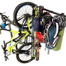 StoreYourBoard Ski, Bike, and Camping Wall Storage Rack | Ski Wall Mount Home