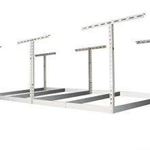 MonsterRax 4x8 Garage Storage Rack Without Decks - Height Adjustable Steel