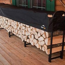 ShelterLogic 12' Adjustable Heavy Duty Outdoor Firewood Rack