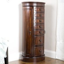 Hives and Honey Hives & Honey Bailey Walnut Jewelry Armoire