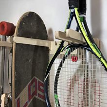 Premium Wall Mounted Ski/Snowboard Storage | Holds up to 6 Pairs of ski's