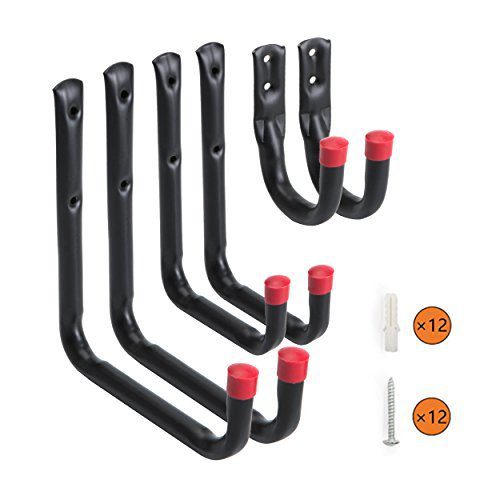Wintek Heavy Duty Wall Mounted Garage Storage Utility Hooks