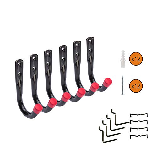 Wall Mount Heavy Duty Garage Storage Hooks Utility Hangers Small