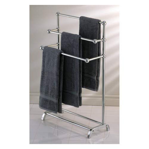 Taymor 3-Tier Floor Towel Valet, Chrome