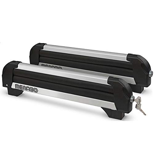 MENABO Iceberg Ski Rack for 4 Skis or 2 Snowboards