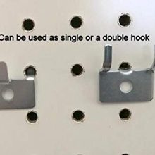 Hillman Brand (100 Pack) Picture Clock Notch Utility 'J' Peg Hook