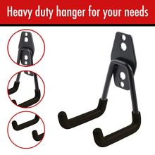 3pcs Garage Hanger Hooks for Hanging Ladder Hose Extension Cord Shovel Bike