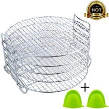 Dehydrator Stand For Ninja Foodi Accessories and Air Fryer, 6.5 & 8 qt Dehydrator