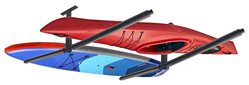 YUANSHI Ski & Snowboard Ceiling Storage Rack - Double SUP & Surf Ceiling